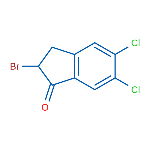 2-Bromo-5,6-dichloro-2,3-dihydro-1H-inden-1-one 1g