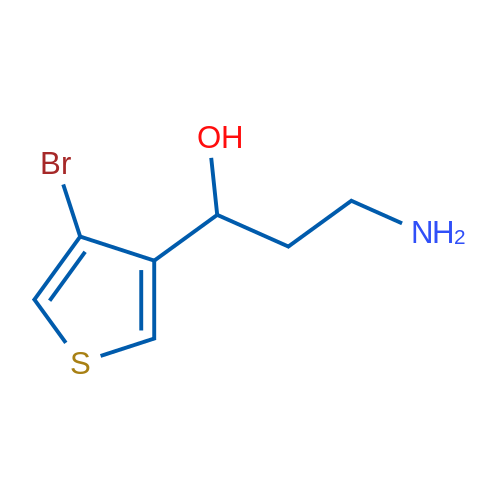 3-Amino-1-(4-bromothiophen-3-yl)propan-1-ol 1g