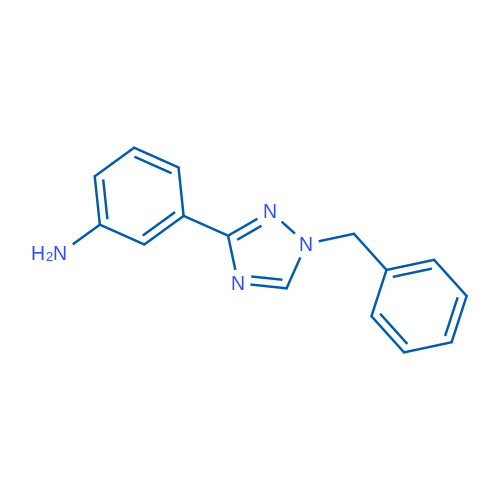 3-(1-Benzyl-1h-1,2,4-triazol-3-yl)aniline 1g