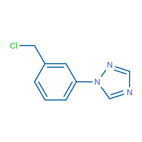1-(3-(Chloromethyl)phenyl)-1H-1,2,4-triazole 1g