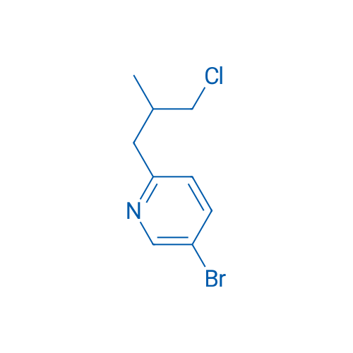 5-Bromo-2-(3-chloro-2-methylpropyl)pyridine 1g
