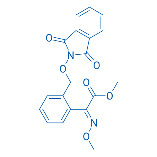 (E)-Methyl 2-(2-(((1,3-dioxoisoindolin-2-yl)oxy)methyl)phenyl)-2-(methoxyimino)acetate 100mg