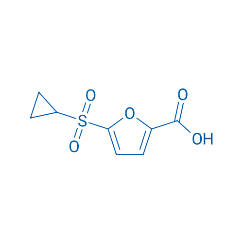 5-(Cyclopropylsulfonyl)furan-2-carboxylic acid 250mg
