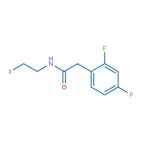 2-(2,4-Difluorophenyl)-N-(2-iodoethyl)acetamide 1g