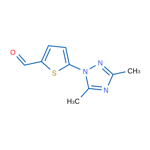 5-(Dimethyl-1h-1,2,4-triazol-1-yl)thiophene-2-carbaldehyde 1g