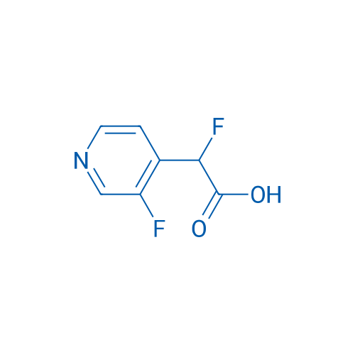 2-Fluoro-2-(3-fluoropyridin-4-yl)acetic acid 1g