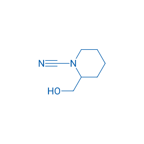 2-(Hydroxymethyl)piperidine-1-carbonitrile 1g