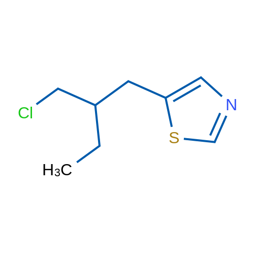 5-[2-(Chloromethyl)butyl]-1,3-thiazole 1g