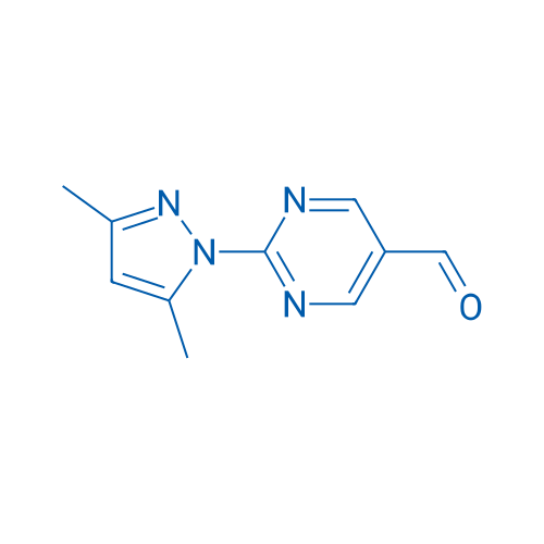 2-(3,5-Dimethyl-1h-pyrazol-1-yl)pyrimidine-5-carbaldehyde 1g