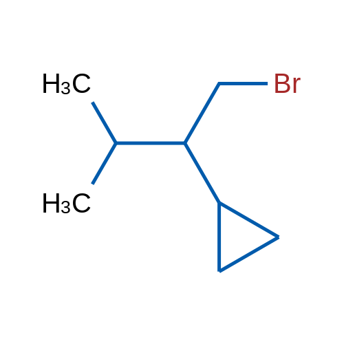 (1-Bromo-3-methylbutan-2-yl)cyclopropane 1g