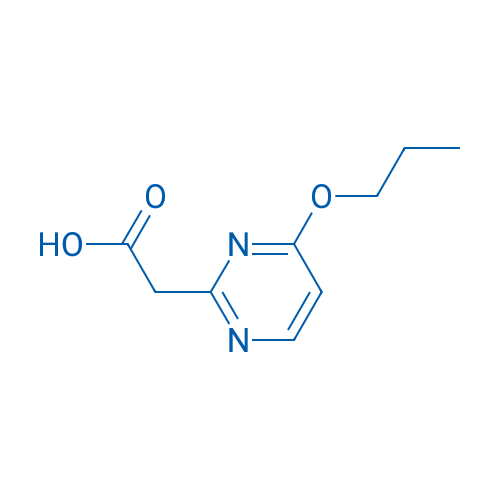 2-(4-Propoxypyrimidin-2-yl)acetic acid 1g