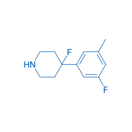 4-Fluoro-4-(3-fluoro-5-methylphenyl)piperidine 1g