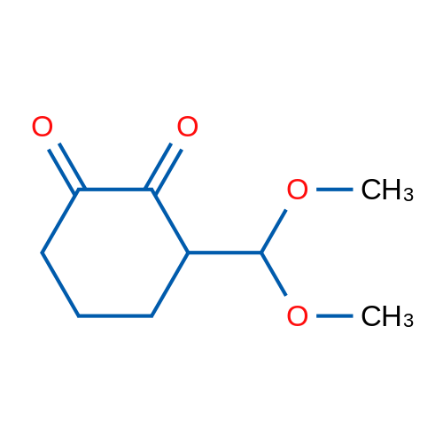 3-(Dimethoxymethyl)cyclohexane-1,2-dione 1g