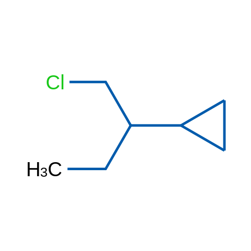 (1-Chlorobutan-2-yl)cyclopropane 1g