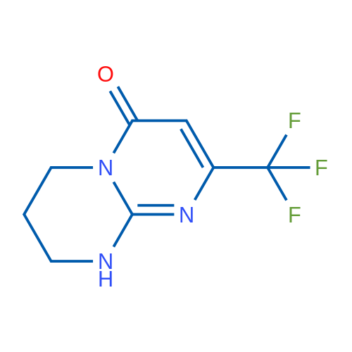 2-(trifluoromethyl)-6,7,8,9-tetrahydro-4H-pyrimido[1,2-a]pyrimidin-4-one 250mg