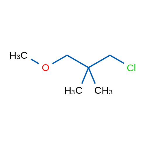 1-Chloro-3-methoxy-2,2-dimethylpropane 1g