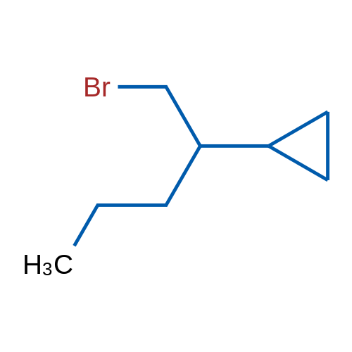 (1-Bromopentan-2-yl)cyclopropane 1g