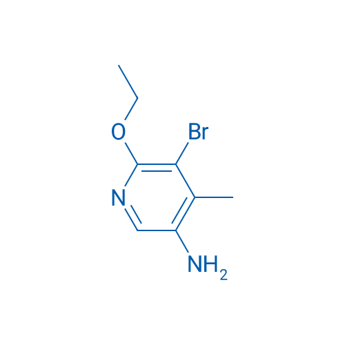 5-Bromo-6-ethoxy-4-methylpyridin-3-amine 1g