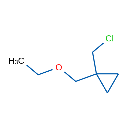 1-(Chloromethyl)-1-(Ethoxymethyl)cyclopropane 1g