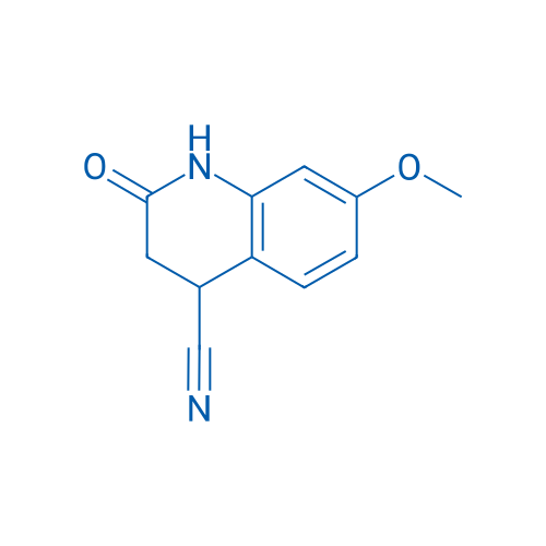 7-Methoxy-2-oxo-1,2,3,4-tetrahydroquinoline-4-carbonitrile 250mg