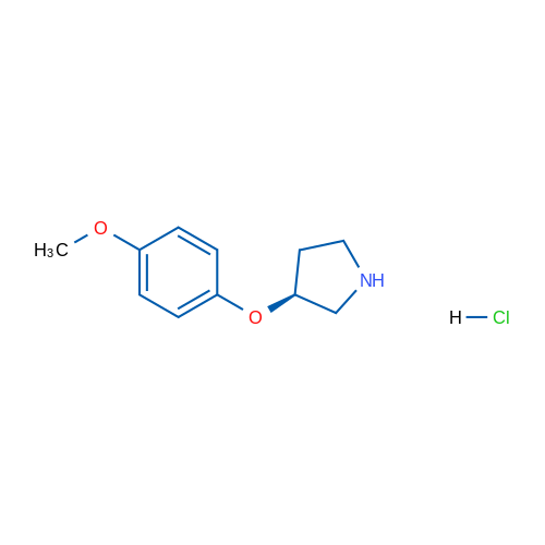 (S)-3-(4-Methoxyphenoxy)pyrrolidine hydrochloride 5g