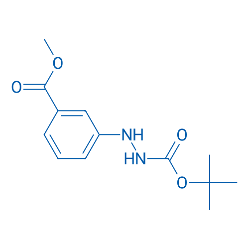 tert-Butyl 2-(3-(methoxycarbonyl)-phenyl)hydrazinecarboxylate 250mg