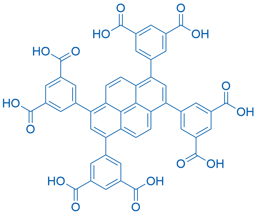 5,5',5'',5'''-(Pyrene-1,3,6,8-tetrayl)tetraisophthalic acid 1g