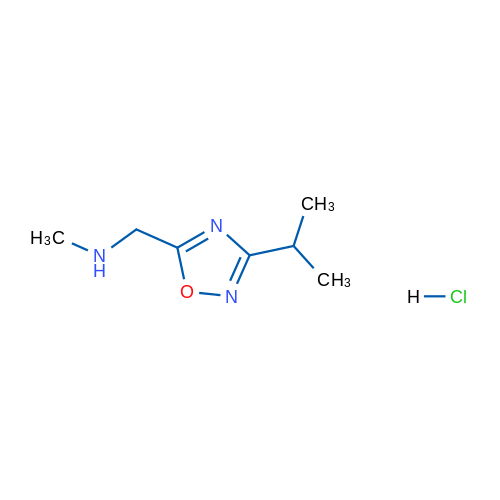 1-(3-isopropyl-1,2,4-oxadiazol-5-yl)-N-methylmethanamine hydrochloride 1g