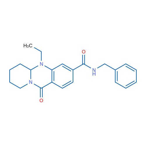 N-Benzyl-5-ethyl-11-oxo-5H,5aH,6H,7H,8H,9H,11H-pyrido[2,1-b]quinazoline-3-carboxamide 1g