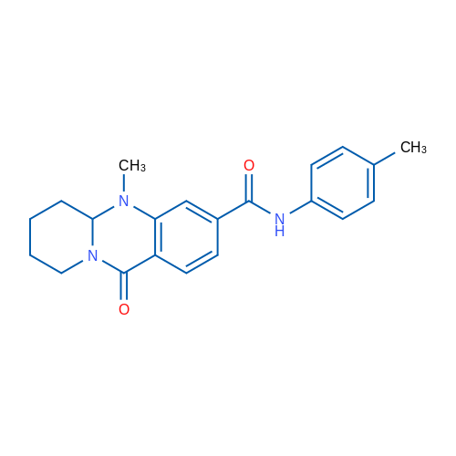 5-Methyl-N-(4-methylphenyl)-11-oxo-5H,5aH,6H,7H,8H,9H,11H-pyrido[2,1-b]quinazoline-3-carboxamide 1g
