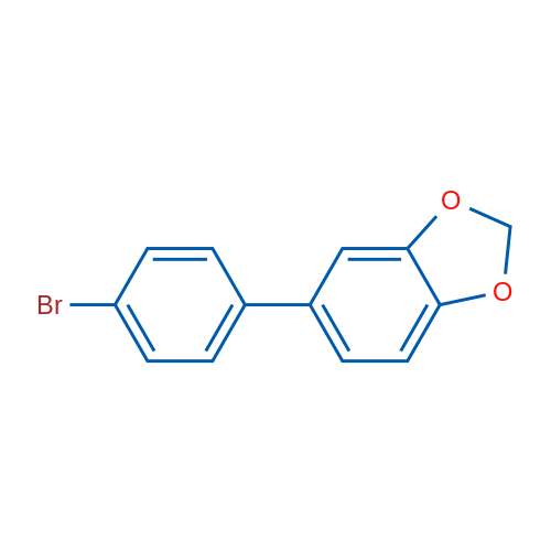 5-(4-Bromophenyl)benzo[d][1,3]dioxole 1g