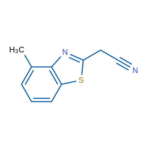 2-(4-Methylbenzo[d]thiazol-2-yl)acetonitrile 1g