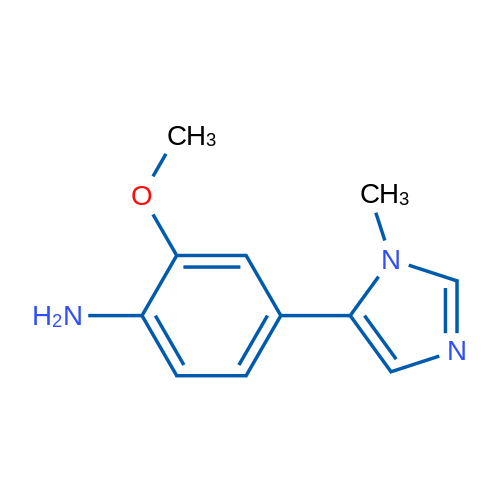 2-Methoxy-4-(1-methyl-1H-imidazol-5-yl)aniline 1g