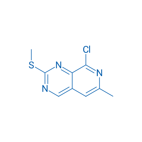 8-Chloro-6-methyl-2-(methylthio)pyrido[3,4-d]pyrimidine 250mg
