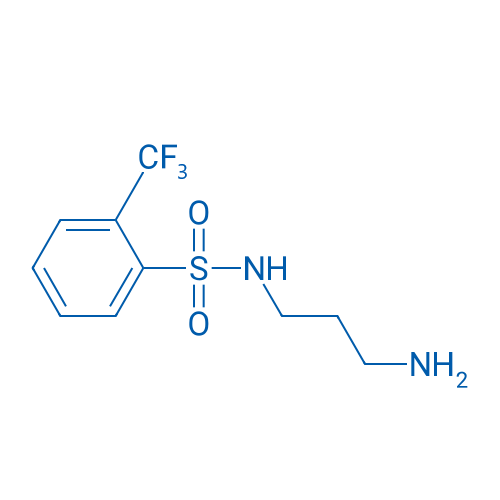 N-(3-Aminopropyl)-2-(trifluoromethyl)benzenesulfonamide 5g