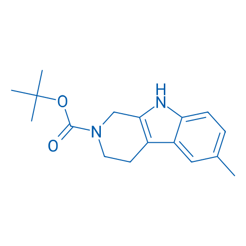 tert-Butyl 6-methyl-1,3,4,9-tetrahydro-2H-pyrido[3,4-b]indole-2-carboxylate 100mg