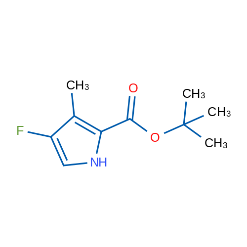 tert-Butyl 4-fluoro-3-methyl-1H-pyrrole-2-carboxylate 1g