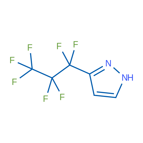 3-(Heptafluoropropyl)-1h-pyrazole 1g