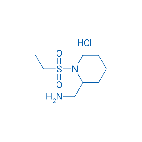 2-Piperidinemethanamine, 1-(ethylsulfonyl)-, hydrochloride (1:1) 1g