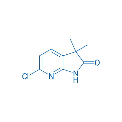 6-Chloro-3,3-dimethyl-1H-pyrrolo[2,3-b]pyridin-2(3H)-one 1g