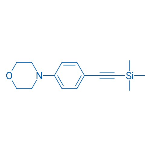 4-(4-((Trimethylsilyl)ethynyl)phenyl)morpholine 250mg