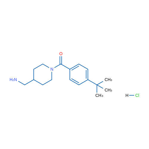 [1-(4-tert-Butylbenzoyl)piperidin-4-yl]methanamine hydrochloride 1g