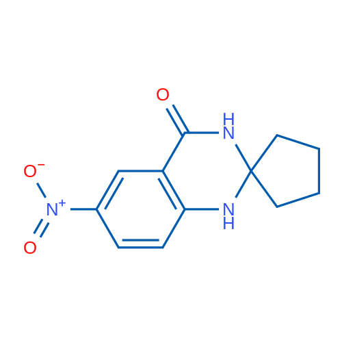 6'-Nitro-1'H-spiro[cyclopentane-1,2'-quinazolin]-4'(3'H)-one 1g