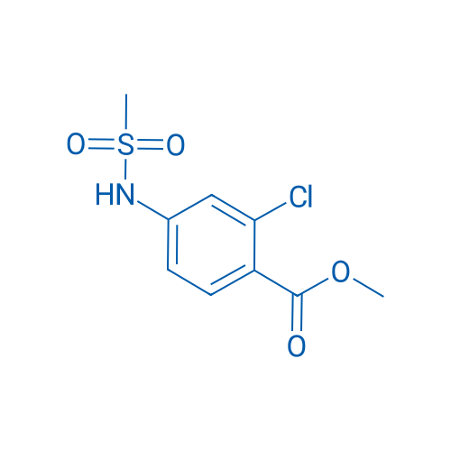 Methyl 2-chloro-4-(methylsulfonamido)benzoate 10g