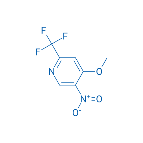 4-Methoxy-5-nitro-2-(trifluoromethyl)pyridine 100mg