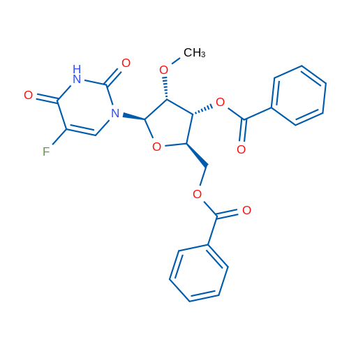 3',5'-DI-o-benzoyl-5-fluoro-2'-o-methyluridine 1g