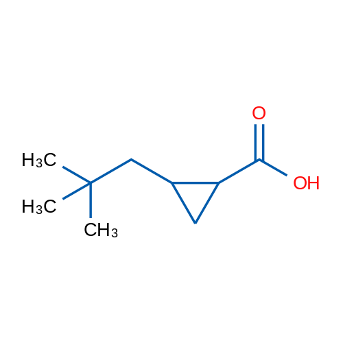 2-(2,2-Dimethylpropyl)cyclopropane-1-carboxylic acid 1g