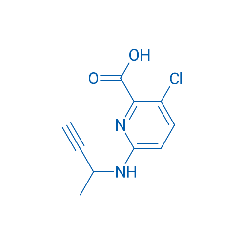 6-[(But-3-yn-2-yl)amino]-3-chloropyridine-2-carboxylic acid 1g