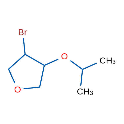 3-Bromo-4-(propan-2-yloxy)oxolane 1g