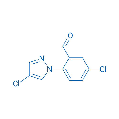5-Chloro-2-(4-chloro-1H-pyrazol-1-yl)benzaldehyde 1g